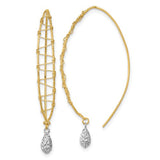 14k-two-tone-polished-wire-wrapped-diamond-cut-wire-dangle-earrings-SolomonJeweler-Wichita-KS-CustomJewelry