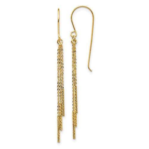 14k-polished-diamond-cut-chain-and-bar-shepherd-hook-earrings-SolomonJeweler-Wichita-KS-CustomJewelry