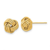 14k-polished-triple-love-knot-post-earrings-SolomonJeweler-Wichita-KS-CustomJewelry