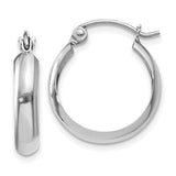 14k-white-gold-polished-3-5mm-hoop-earrings-SolomonJeweler-Wichita-KS-CustomJewelry