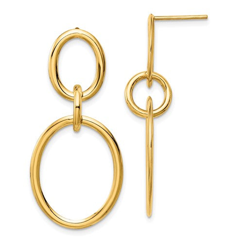 14k-yellow-gold-hoop-earrings-SolomonJeweler-Wichita-KS-CustomJewelry