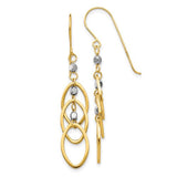 14k-two-tone-oval-beaded-dangle-earrings-SolomonJeweler-Wichita-KS-CustomJewelry