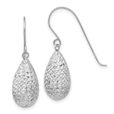 14k-white-gold-puff-teardrop-earrings-SolomonJeweler-Wichita-KS-CustomJewelry