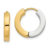 14k-two-tone-gold-polished-hollow-hinged-hoop-earrings-SolomonJeweler-Wichita-KS-CustomJewelry