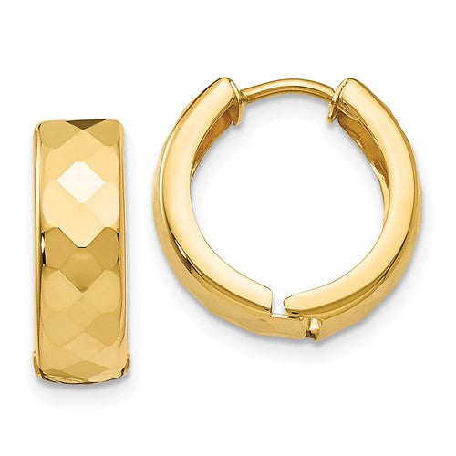 14k-textured-hinged-hoop-earrings-SolomonJeweler-Wichita-KS-CustomJewelry