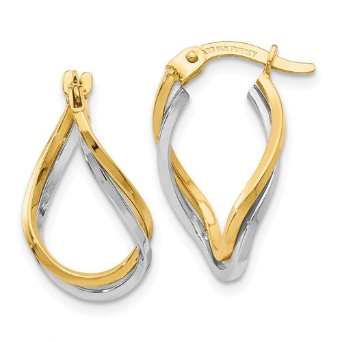14k-two-tone-twisted-hoop-earrings-SolomonJeweler-Wichita-KS-CustomJewelry