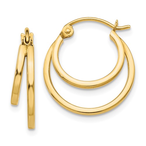 14k-double-hoop-earrings-SolomonJeweler-Wichita-KS-CustomJewelry