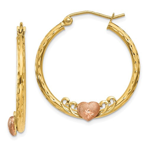 14k-rose-heart-d-c-hoop-earrings-SolomonJeweler-Wichita-KS-CustomJewelry