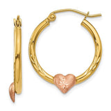 14k-yellow-rose-gold-heart-hoop-earrings-SolomonJeweler-Wichita-KS-CustomJewelry