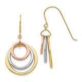 14k-tri-color-circle-dangle-shepherd-hook-earrings-SolomonJeweler-Wichita-KS-CustomJewelry
