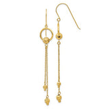 14k-gold-diamond-cut-dangle-shepherd-hook-earrings-SolomonJeweler-Wichita-KS-CustomJewelry