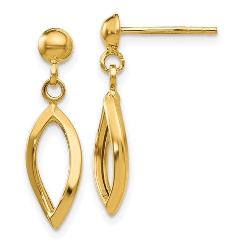 14k-post-dangle-earrings-SolomonJeweler-Wichita-KS-CustomJewelry