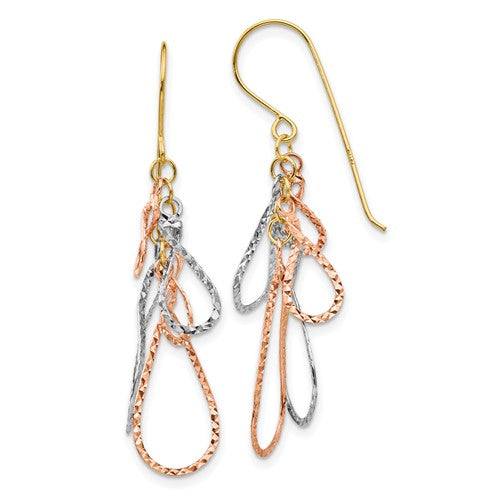 14k-tri-color-diamond-cut-tear-drop-dangle-earrings-SolomonJeweler-Wichita-KS-CustomJewelry