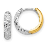 14k-two-tone-diamond-cut-hoop-earrings-SolomonJeweler-Wichita-KS-CustomJewelry