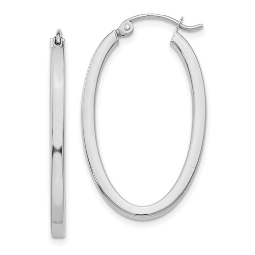 14k-white-gold-oval-hoop-earrings-SolomonJeweler-Wichita-KS-CustomJewelry