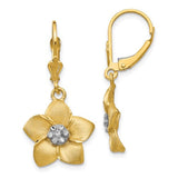 14k-and-rhodium-plumeria-earrings-SolomonJeweler-Wichita-KS-CustomJewelry
