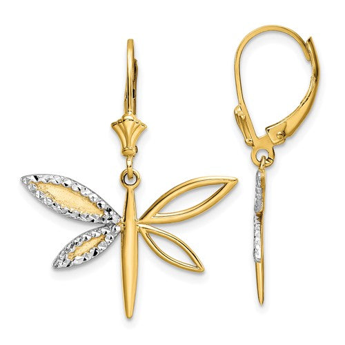 14k-white-rhodium-d-c-dragonfly-leverback-earrings-SolomonJeweler-Wichita-KS-CustomJewelry