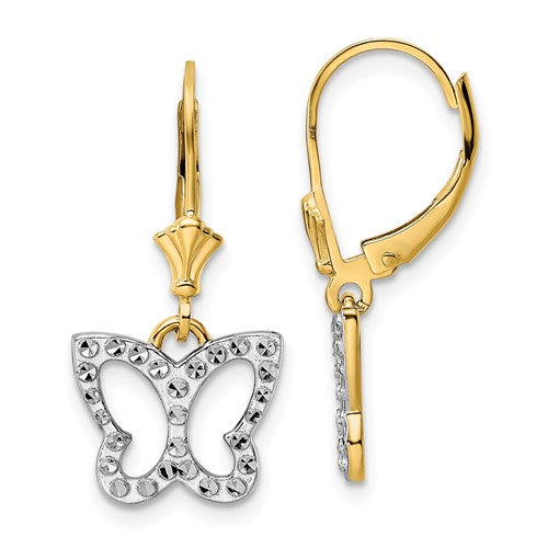 14k-white-rhodium-d-c-butterfly-leverback-earrings-SolomonJeweler-Wichita-KS-CustomJewelry