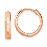 14k-rose-gold-polished-faceted-3x15mm-hinged-hoop-earrings-SolomonJeweler-Wichita-KS-CustomJewelry
