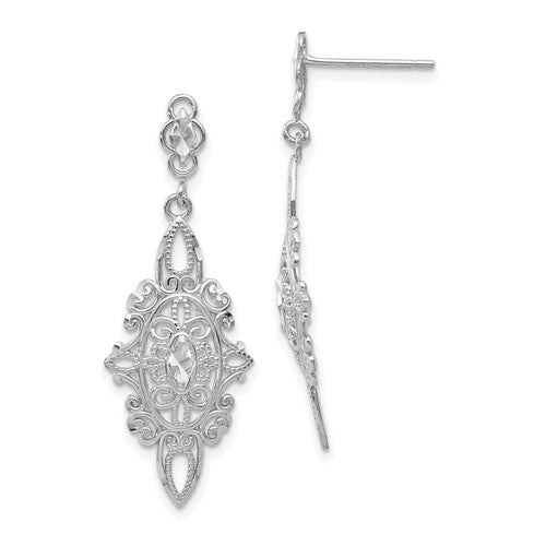 14k-white-gold-diamond-cut-filigree-dangle-earrings-SolomonJeweler-Wichita-KS-CustomJewelry