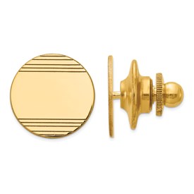 14k-mens-circular-w-line-design-tie-tac-SolomonJeweler-Wichita-KS-CustomJewelry