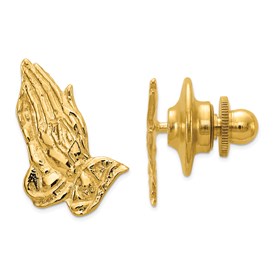 14k-praying-hands-tie-tac-SolomonJeweler-Wichita-KS-CustomJewelry