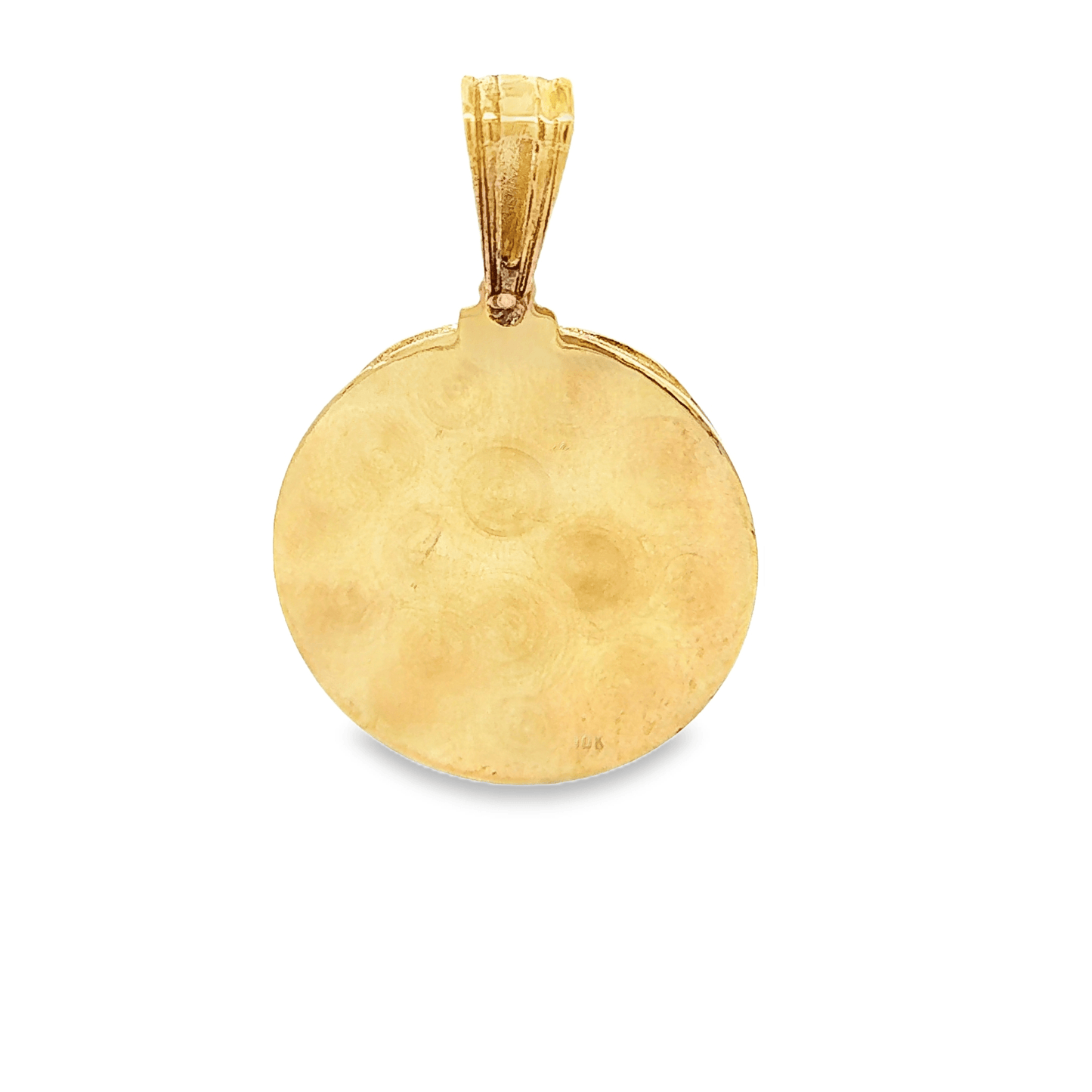 10Karat Yellow Gold Jesus Face Pendant - Solomon Jewelers