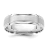 14k-white-gold-light-comfort-fit-brush-satin-fancy-band-SolomonJeweler-Wichita-KS-CustomJewelry