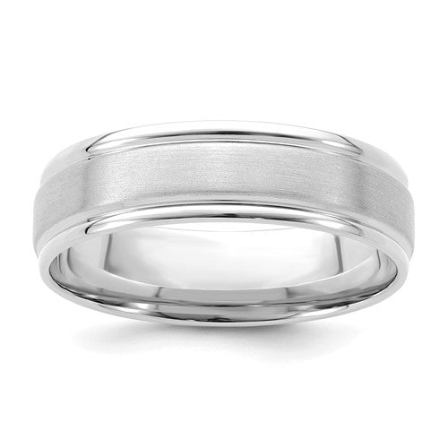 14k-white-gold-light-comfort-fit-brush-satin-fancy-band-SolomonJeweler-Wichita-KS-CustomJewelry