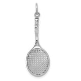 14k-white-gold-tennis-racquet-charm-SolomonJeweler-Wichita-KS-CustomJewelry