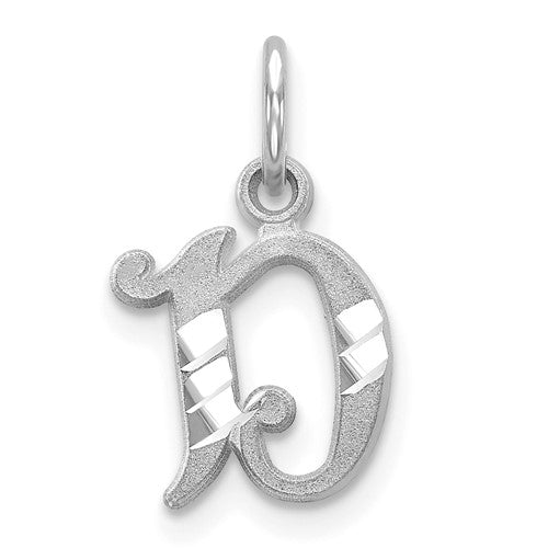 14kw-diamond-cut-letter-d-initial-charm-SolomonJeweler-Wichita-KS-CustomJewelry