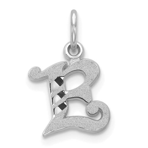 14kw-diamond-cut-letter-e-initial-charm-SolomonJeweler-Wichita-KS-CustomJewelry