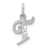 14kw-diamond-cut-letter-t-initial-charm-SolomonJeweler-Wichita-KS-CustomJewelry