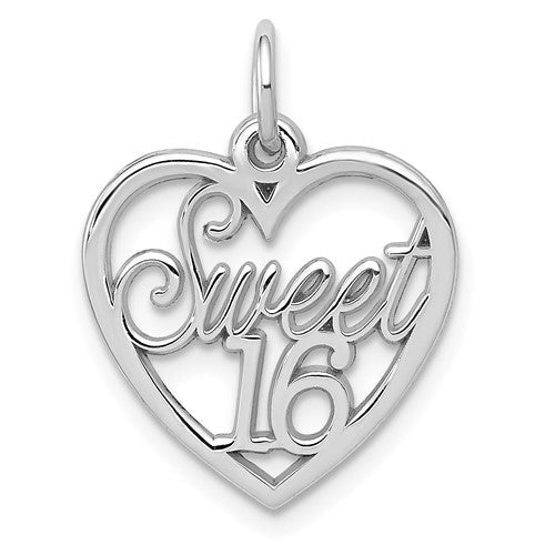 14k-white-gold-sweet-16-heart-charm-SolomonJeweler-Wichita-KS-CustomJewelry
