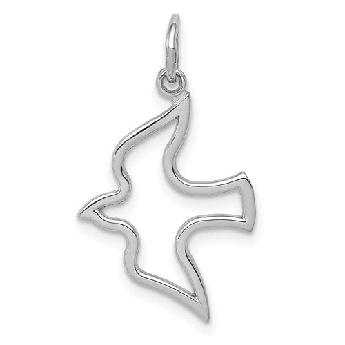 14k-white-gold-dove-charm-SolomonJeweler-Wichita-KS-CustomJewelry