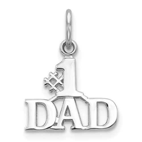 14k-white-gold-1-dad-charm-SolomonJeweler-Wichita-KS-CustomJewelry
