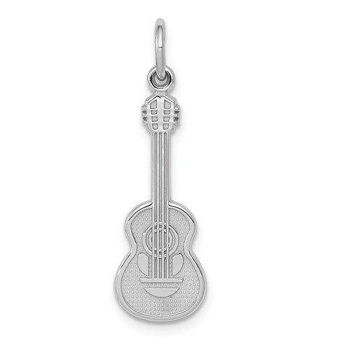 14k-white-gold-guitar-charm-SolomonJeweler-Wichita-KS-CustomJewelry