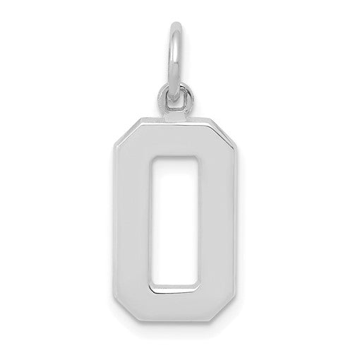14kw-medium-polished-number-0-charm-SolomonJeweler-Wichita-KS-CustomJewelry
