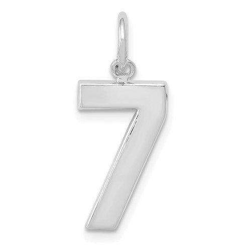 14kw-medium-polished-number-7-charm-SolomonJeweler-Wichita-KS-CustomJewelry