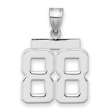 14kw-medium-polished-number-88-charm-SolomonJeweler-Wichita-KS-CustomJewelry