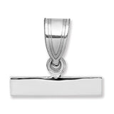 14kw-medium-polished-top-charm-SolomonJeweler-Wichita-KS-CustomJewelry