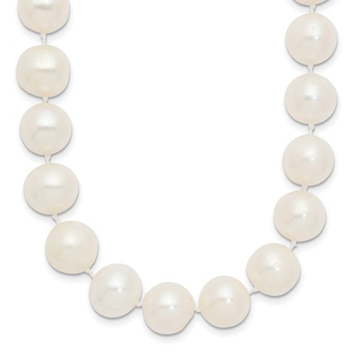 14k-10-11mm-white-near-round-freshwater-cultured-pearl-necklace-SolomonJeweler-Wichita-KS-CustomJewelry