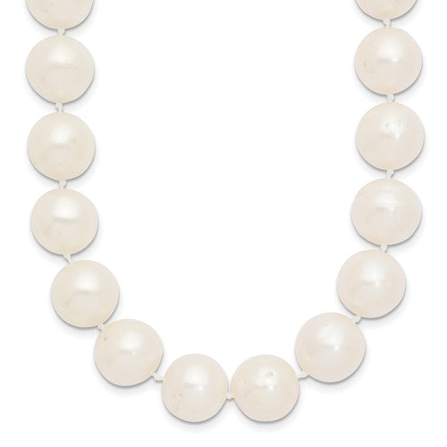 14k-11-12mm-white-near-round-freshwater-cultured-pearl-necklace-SolomonJeweler-Wichita-KS-CustomJewelry