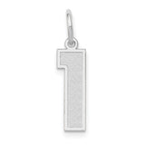 14kw-medium-satin-number-1-charm-SolomonJeweler-Wichita-KS-CustomJewelry