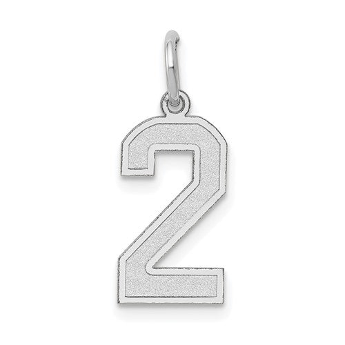 14kw-medium-satin-number-2-charm-SolomonJeweler-Wichita-KS-CustomJewelry