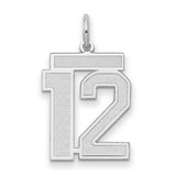 14kw-medium-satin-number-12-charm-SolomonJeweler-Wichita-KS-CustomJewelry