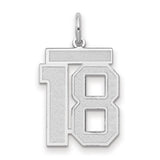 14kw-medium-satin-number-18-charm-SolomonJeweler-Wichita-KS-CustomJewelry