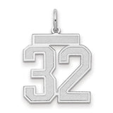14kw-medium-satin-number-32-charm-SolomonJeweler-Wichita-KS-CustomJewelry