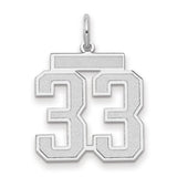 14kw-medium-satin-number-33-charm-SolomonJeweler-Wichita-KS-CustomJewelry