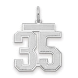 14kw-medium-satin-number-35-charm-SolomonJeweler-Wichita-KS-CustomJewelry